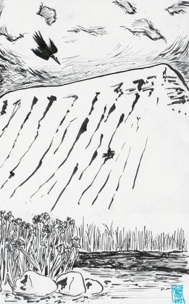 A walk in the valley in autumn